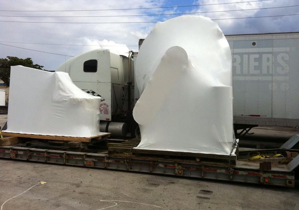 Palletized and Plastic Wrap Packing Doral Miami