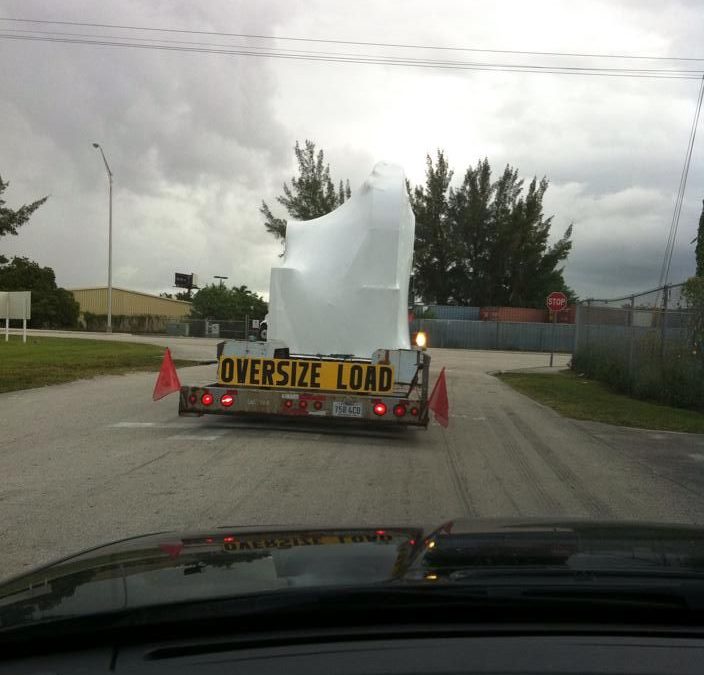 Palletized and Plastic Wrap Packing for Shipping Miami Doral