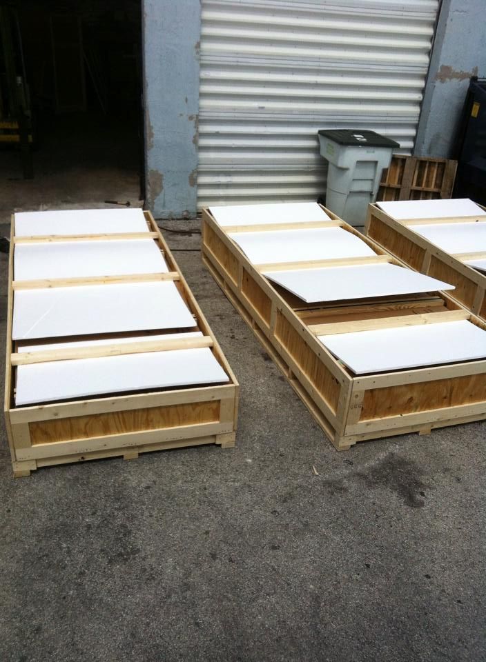 Custom Wood Crates for Shipping at Miami Florida